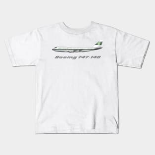 Irish Aer Lingus, First 747-100 St Patrick Tee Shirt Version Kids T-Shirt